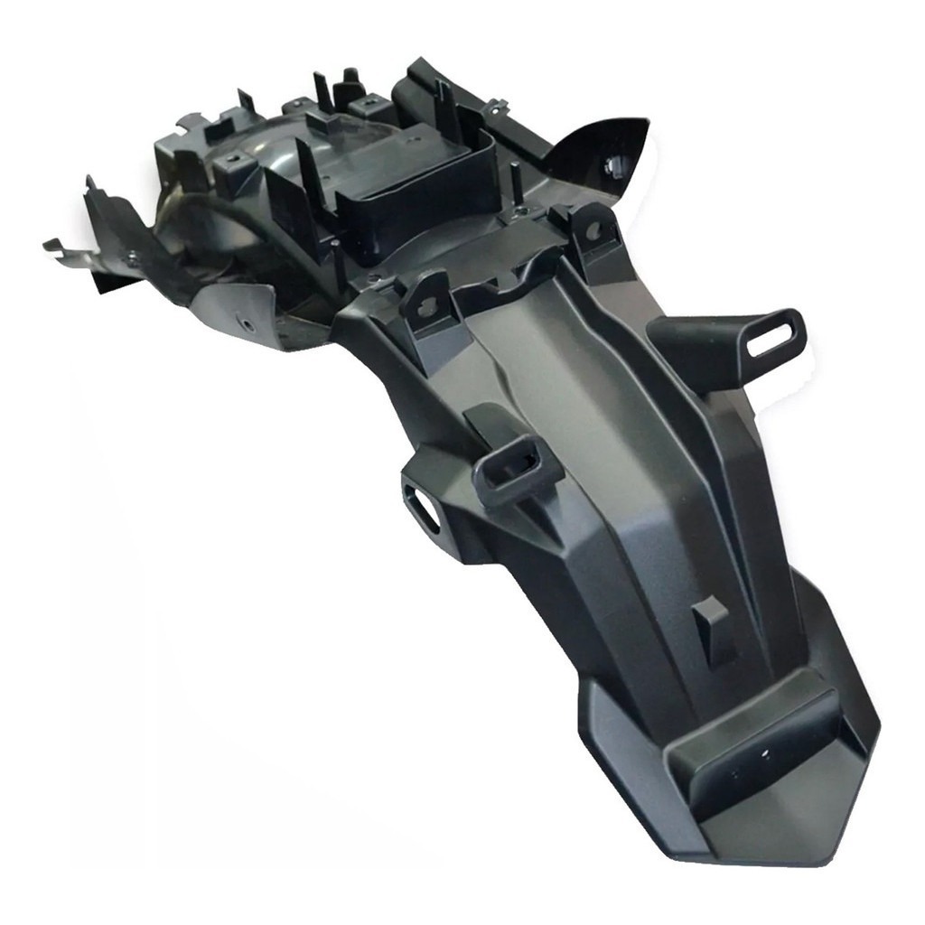 PARALAMA TRASEIRO SUPORTE DA PLACA FAZER 150 2013 A 2022 YBR FACTOR 125 150 2016 A 2024