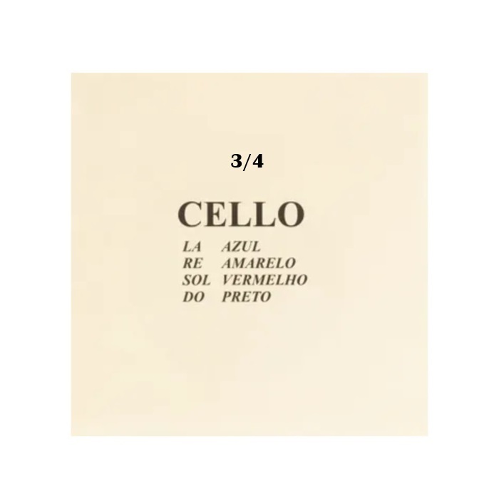 Encordoamento Cello Mauro Calixto 3/4 - Violoncelo