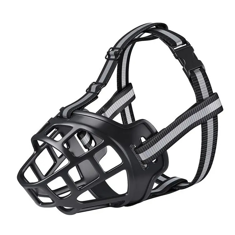 Focinheira  de Segurança Respirável para Cão Pequeno Médio e Grande N° 0, 1, 2, 3, 4, 5, 6