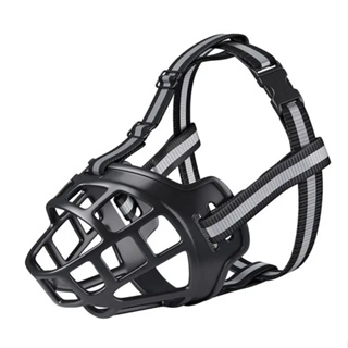 Focinheira  de Segurança Respirável para Cão Pequeno Médio e Grande N° 0, 1, 2, 3, 4, 5, 6 em Oferta na Shopee