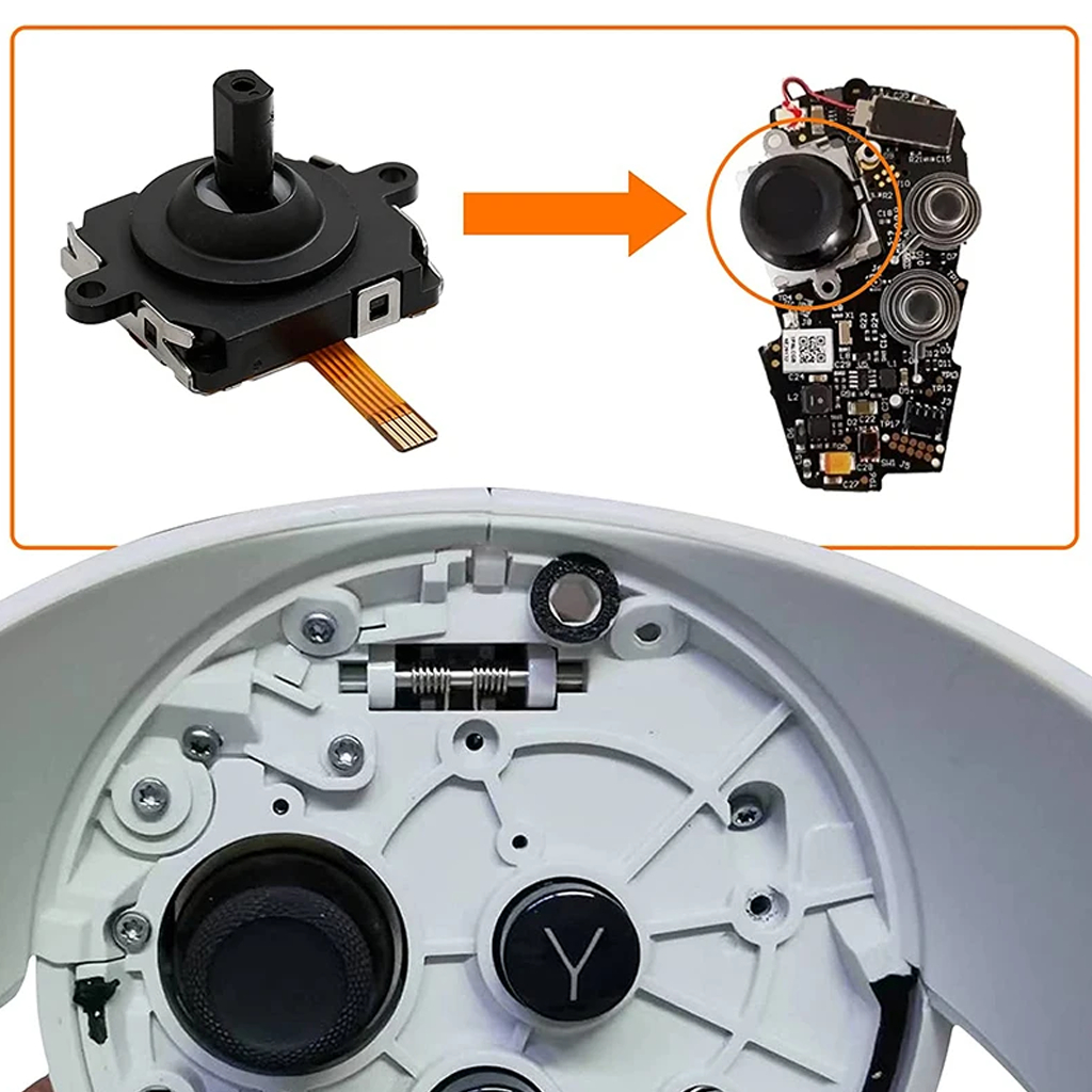 Analógicos para Controle Oculos Meta Quest 2,3,3s VR Joysticks Originais