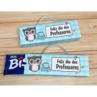 15 Lembrança Dia dos Professores Caixas Embalagem porta Bis Dia dos Professores