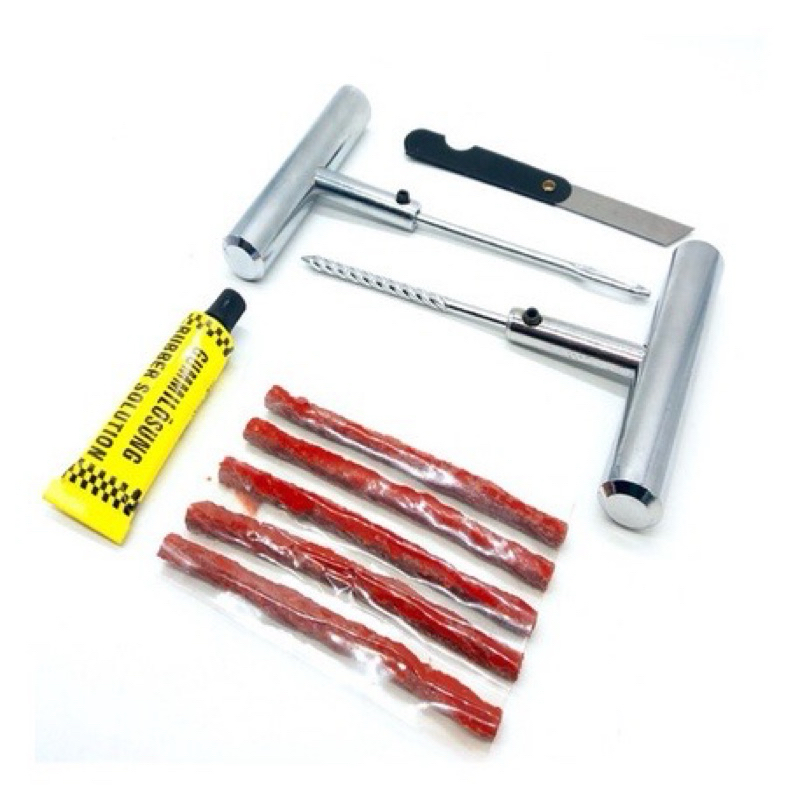 Kit de Reparo para Conserto De Pneu Moto Carro De Metal (Jy-35)