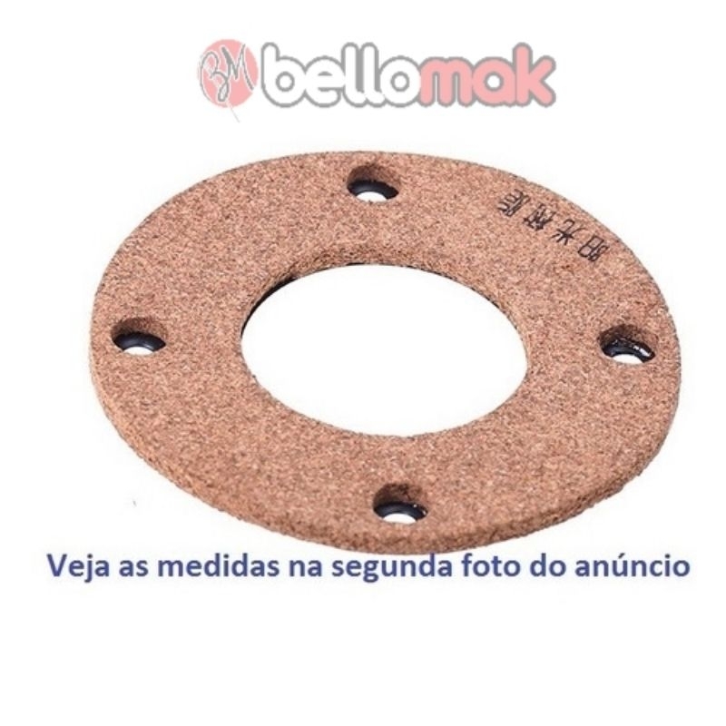 Disco Cortiça Para Motor Máquina De Costura Importado.