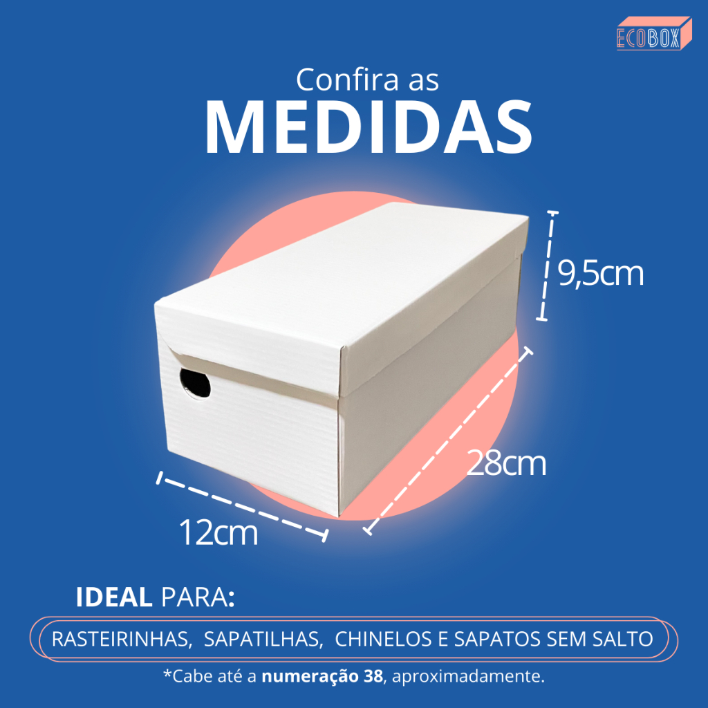 50 Caixas Sapatilha Rasteirinha Chinelo 28x12x9,5cm Com Seda