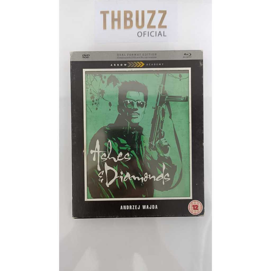 Popiól i diament | Ashes and Diamonds (1958) Blu-ray - Cinzas e Diamantes - 1 Blu-ray + 1 DVD  - IMPORTADO - SEMINOVO