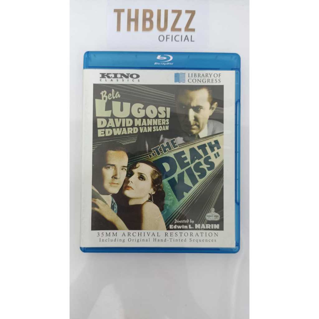 The Death Kiss (1932) Blu-ray - O Beijo da Morte - 1 Blu-ray  - IMPORTADO - SEMINOVO