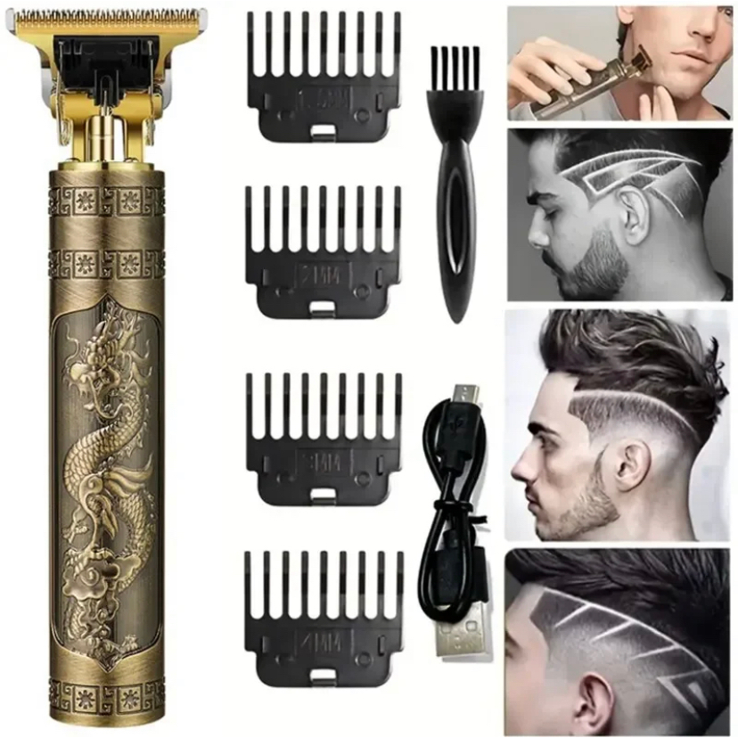 Máquina de cortar cabelo para barba masculina designer profissional máquina corta cabelo Envio rápido