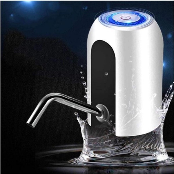 Kit Bomba Elétrica Para Galão Universal D'Água Dispenser Com Carregamento Usb Para Galão De Água 20L Novo