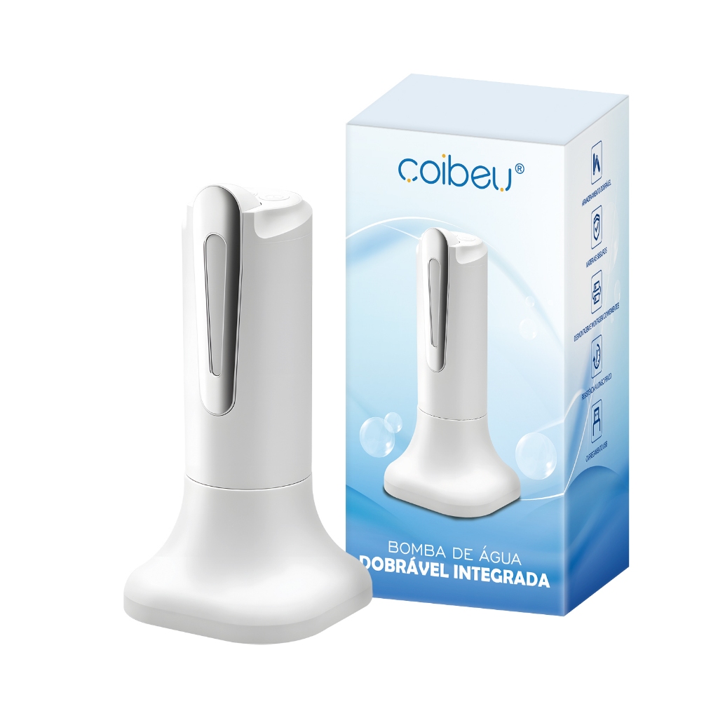 COIBEU Bomba Elétrica Bomba de água Universal Com Carregamento USB Balde de mesa de dupla utilização em Oferta na Shopee