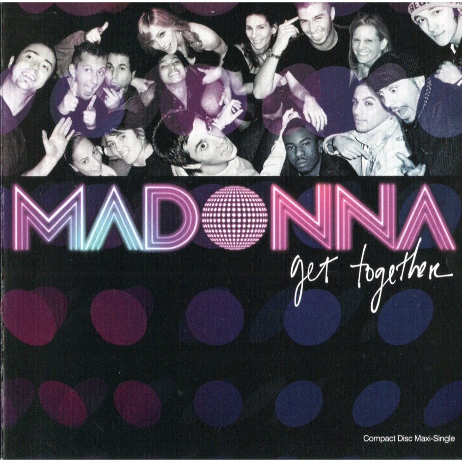 Madonna CD Single Get Together - Compact Disc Maxi Single - Importado dos EUA