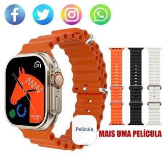 Smartwatch T800 T10 U9 T900 Ultra 2 Series 9 Ultra Calculadora Cardíaca Monitoramento Da F...