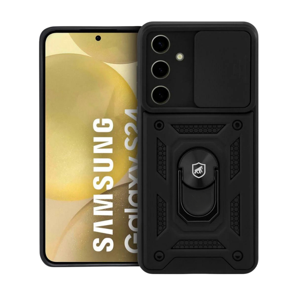 Capa Case Capinha Dinamic Cam Protection p/ Galaxy S24 Gshield – Proteção com Suporte Integrado em Oferta na Shopee