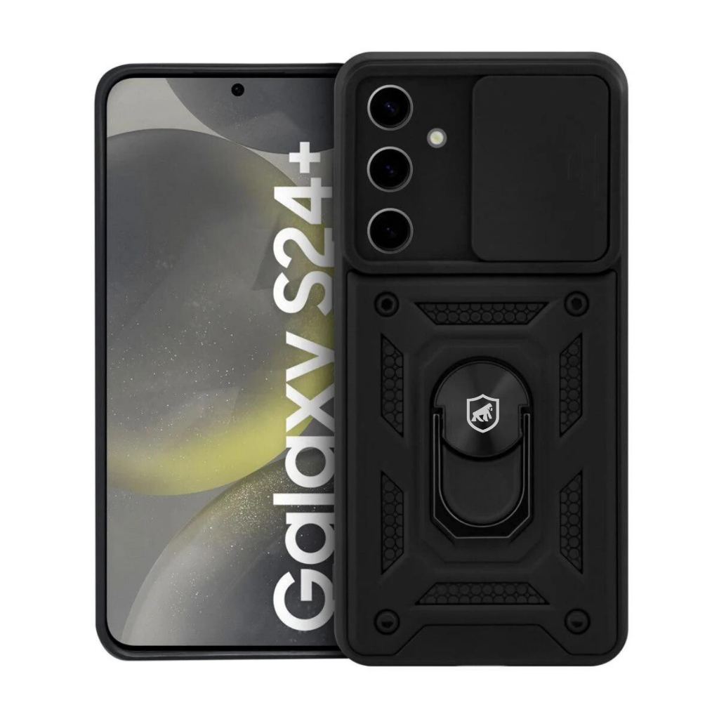 Capa Case Capinha Dinamic Cam Gshield Para Samsung Galaxy S24 Plus - Kickstand - Mobile & Gadgets