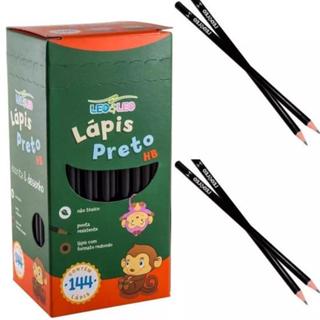Lapis de Escrever Preto - Caixa com 144 unidades N°2 Excelente Qualidade 🚚 ENTREGA RÁPIDA em Oferta na Shopee