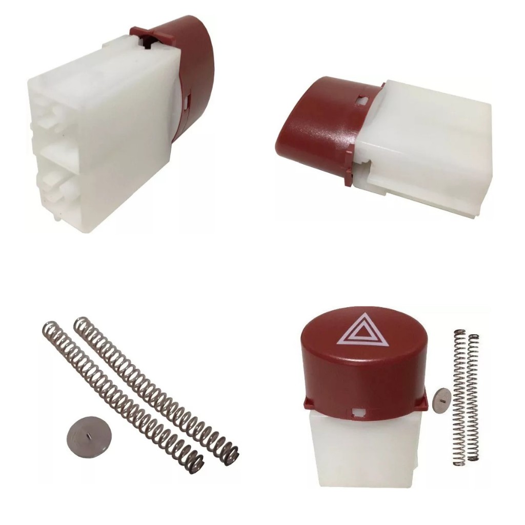 Botao Pisca Alerta Chave Seta Palio Siena  Uno Strada 2008 Ate 2015