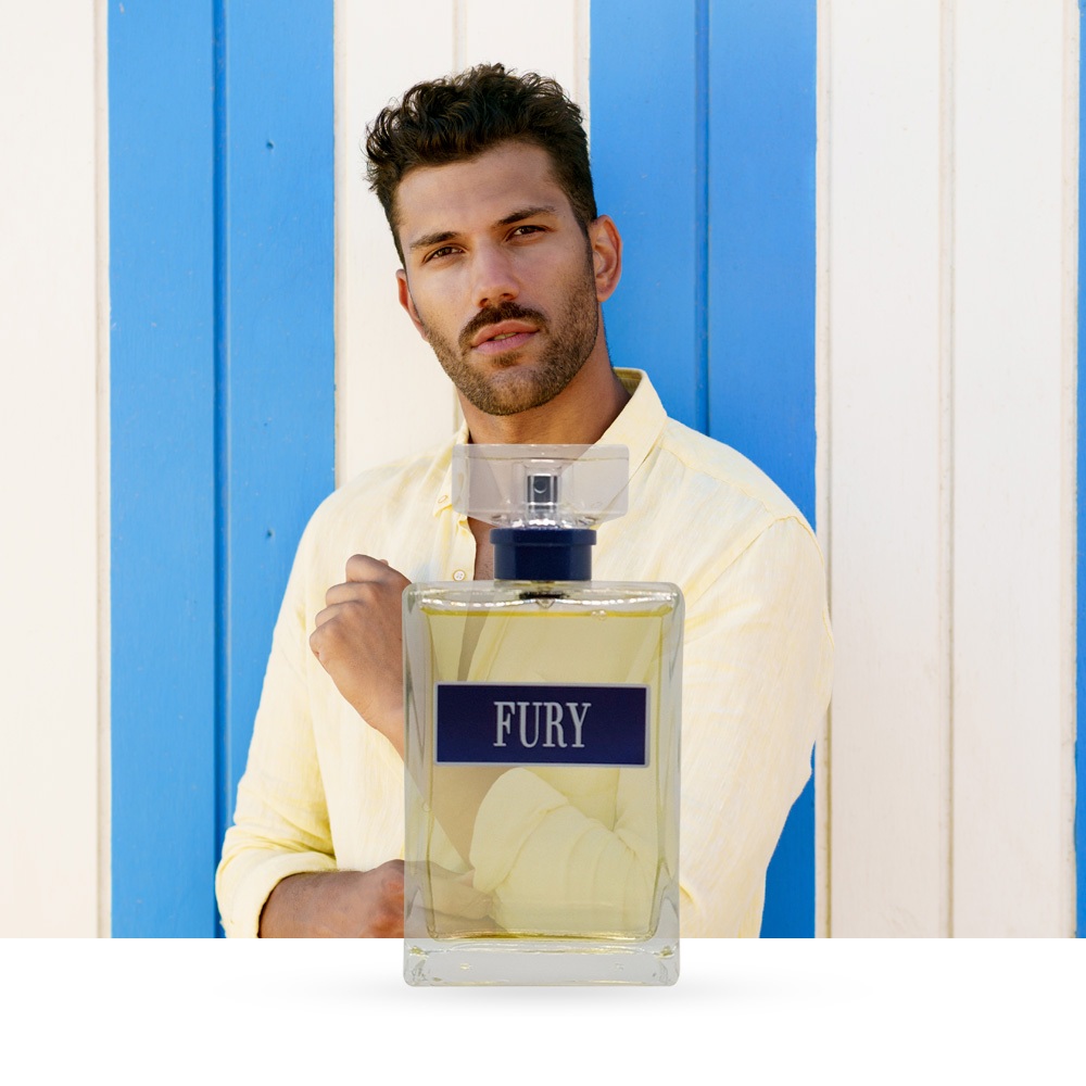 PERFUME MASCULINO FURY - PRIMACIAL PERFUME AMADEIRADO — imagem 2 de 2