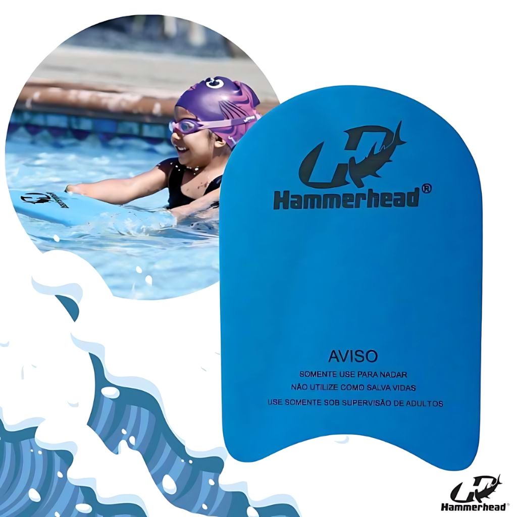 Prancha de Natação Infantil Hammerhead Eva