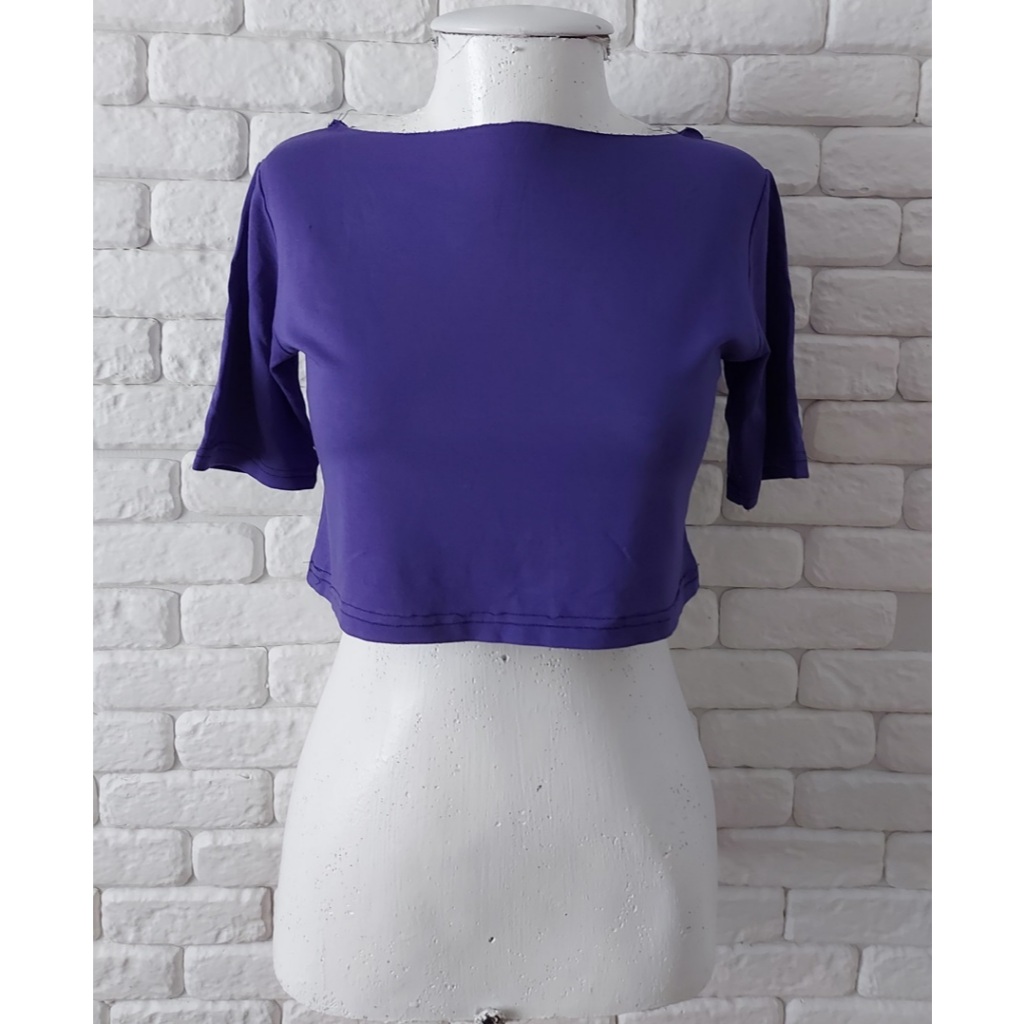 Cropped Novo / Roxo / tamanho M