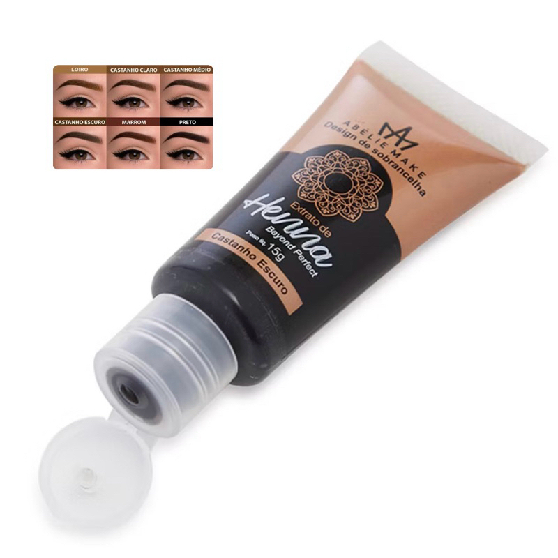 Henna Para Desing de Sobrancelha Abélie Make - Bio Inove - 15g