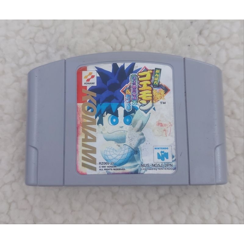 Cartucho Jogo Mystical Ninja Starring Goemon N64 Nintendo 64 Japonês