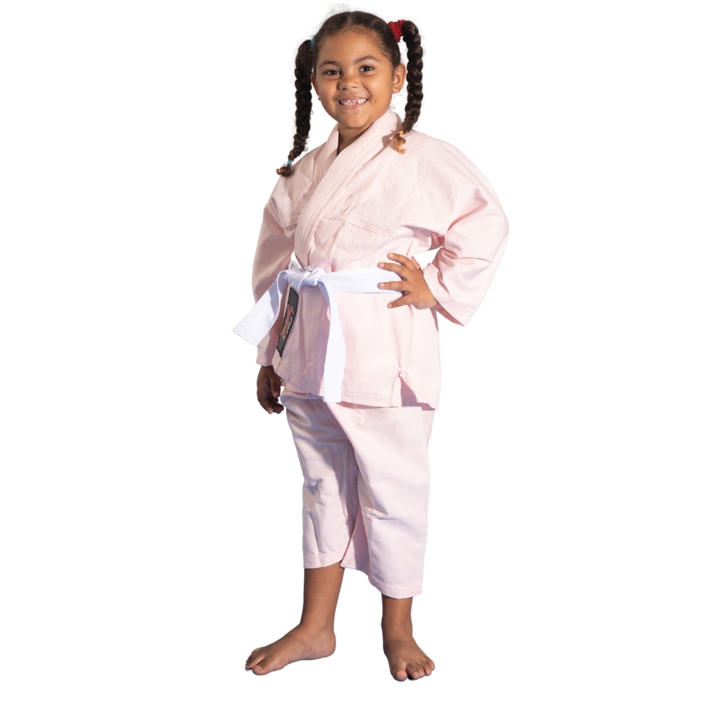 Kimono Jiu-Jitsu Judô Infantil 1 Fit