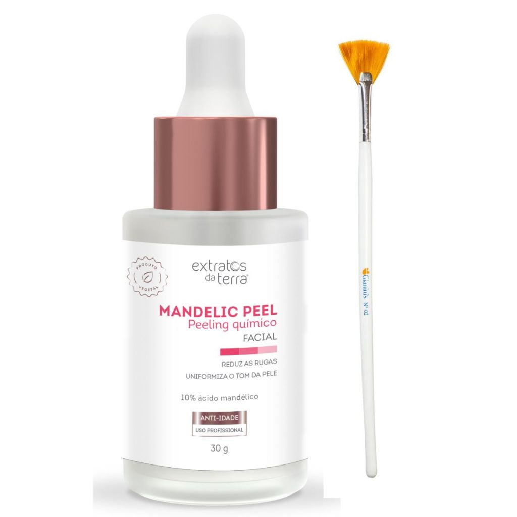 Peeling Facial Mandelic Peel 30g - Extratos Da Terra