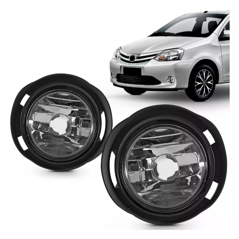 Farol Milha Farol Auxiliar Etios Hatch  Sedan 2012 2013 2014 2015 2016 2017 2018 2019 2020 2021 2022
