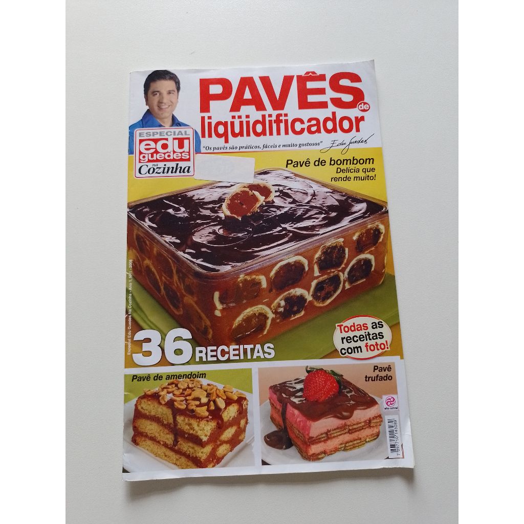 Revista Edu Guedes Na Cozinha Pavês De Liquidificador Aa843