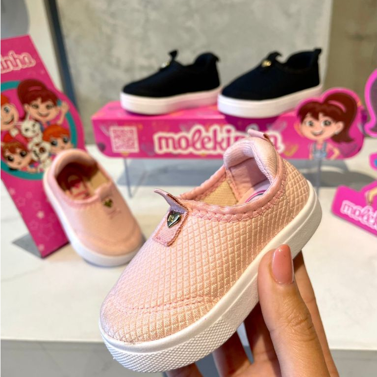 Tenis Infantil Bebe Knit Meia Molekinha Lançamento Original