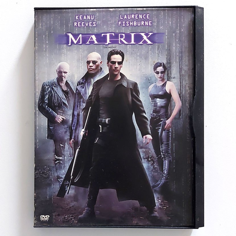 Dvd Filme Matrix Keanu Reeves Laurence Fishburne