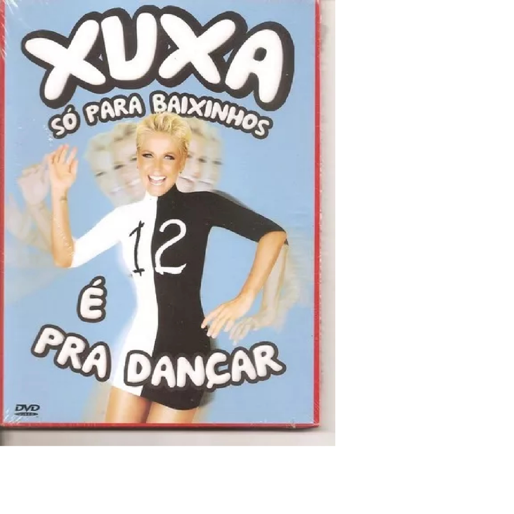 Dvd Xuxa So Pra Baixinhos 12 Pra Dançar - digipack lacrado