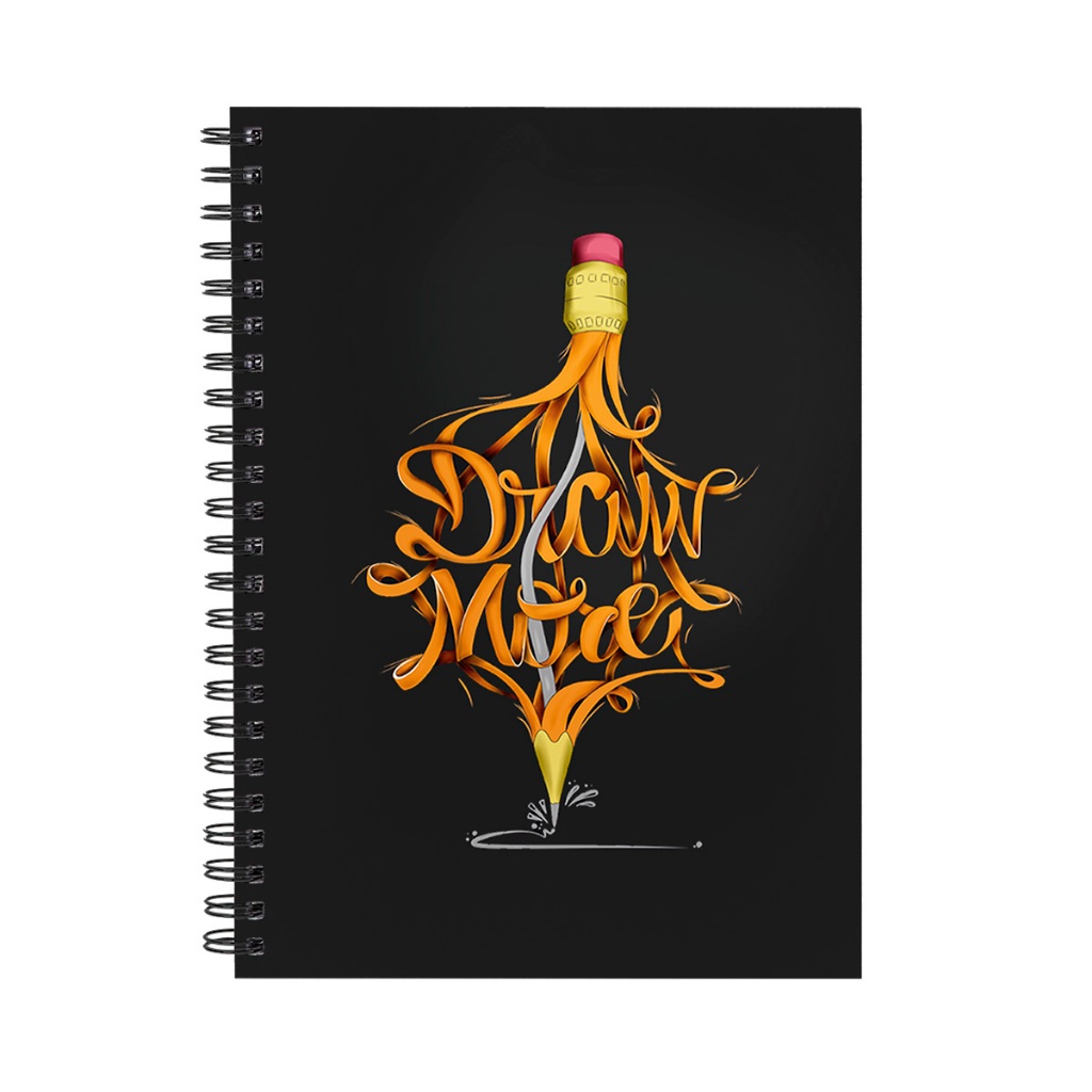 Sketchbook Caderno De Desenho 100págs 50 Folhas A4 180g