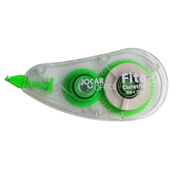 CORRETIVO EM FITA 6MX5MM COR VERDE - LEONORA em Oferta na Shopee