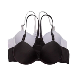 Kit Com 2 Sutiãs De Bojo Modelo Nadador Camisetinha Liso