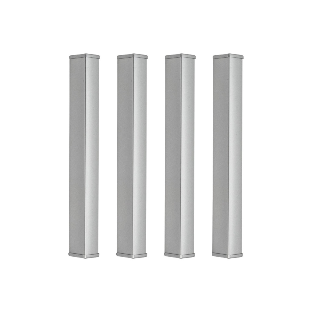 4 Puxadores Móveis Alça Porta Guarda Roupa Cozinha 395 96mm