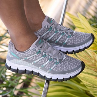 Tênis feminino caminhada academia leve lançamento confortável