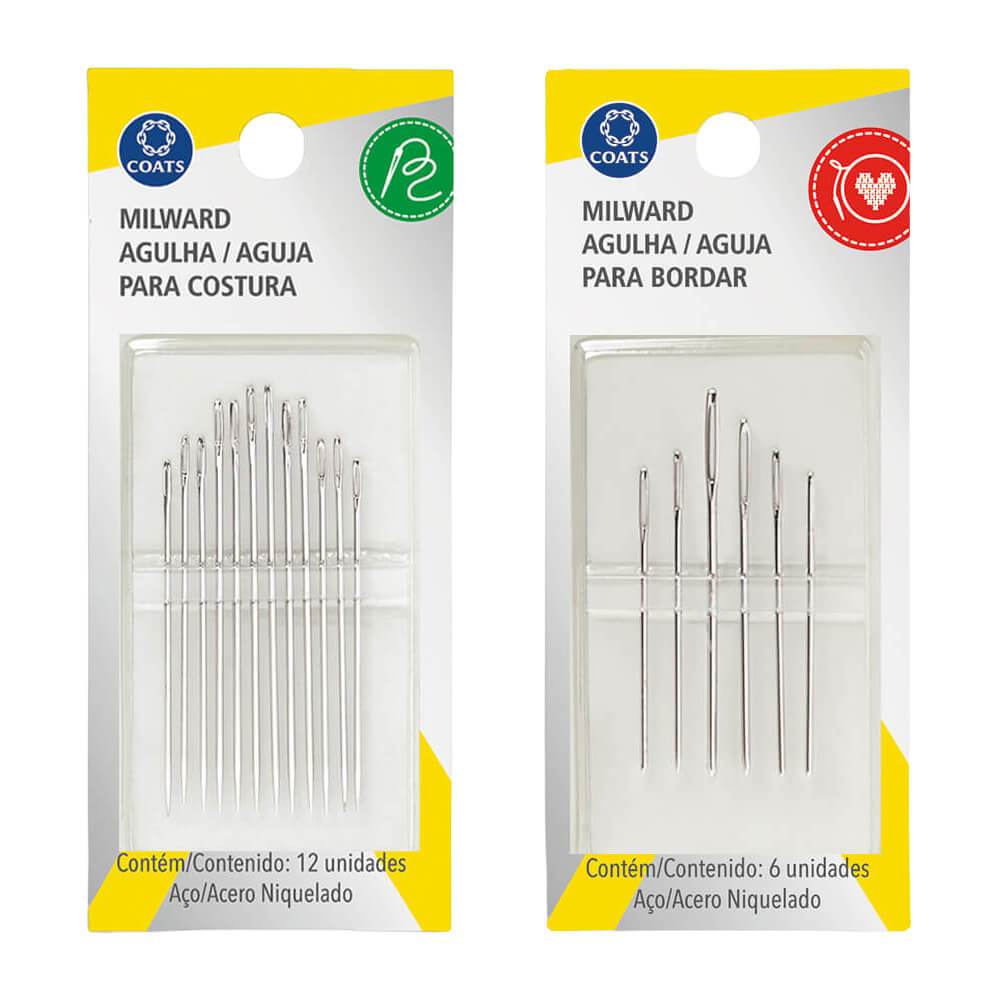 Kit Agulhas de Costura a Mão Darning milward Corrente - Modelos em Oferta na Shopee