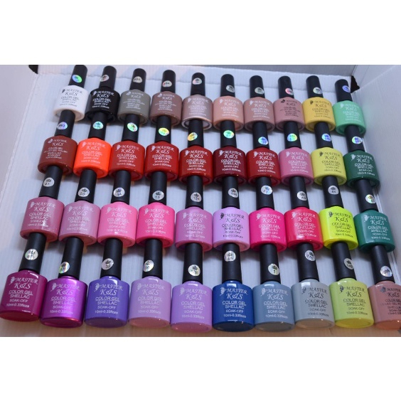 Kit 5 Esmalte Em Gel Ks 10ml Unhas Uv Led Envio Em Cores Aleatorias