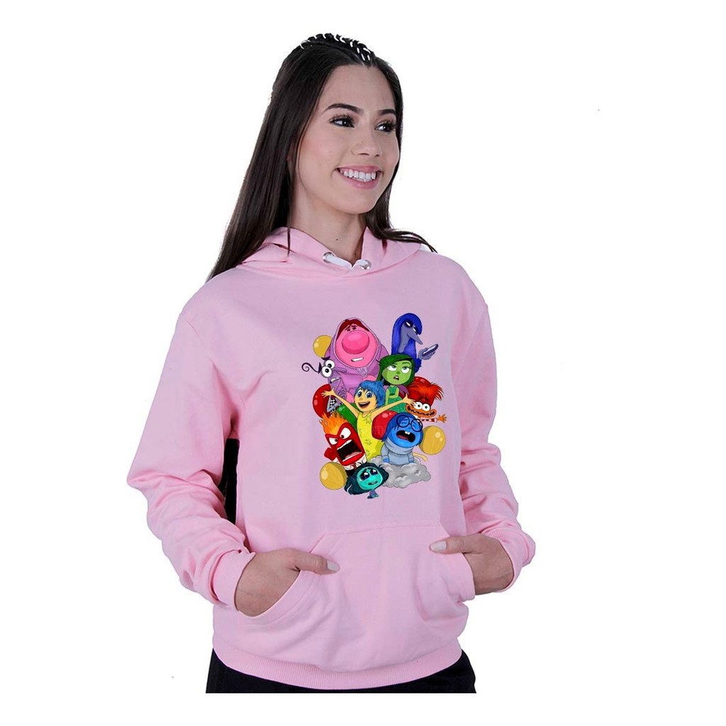Moletom Agasalho Unissex Divertidamente Festa Desenho Infantil Tamanhos Infantil Adulto
