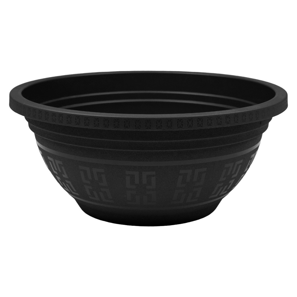 Kit 3 Vasos Redondo Preto 6 Litros em Oferta na Shopee