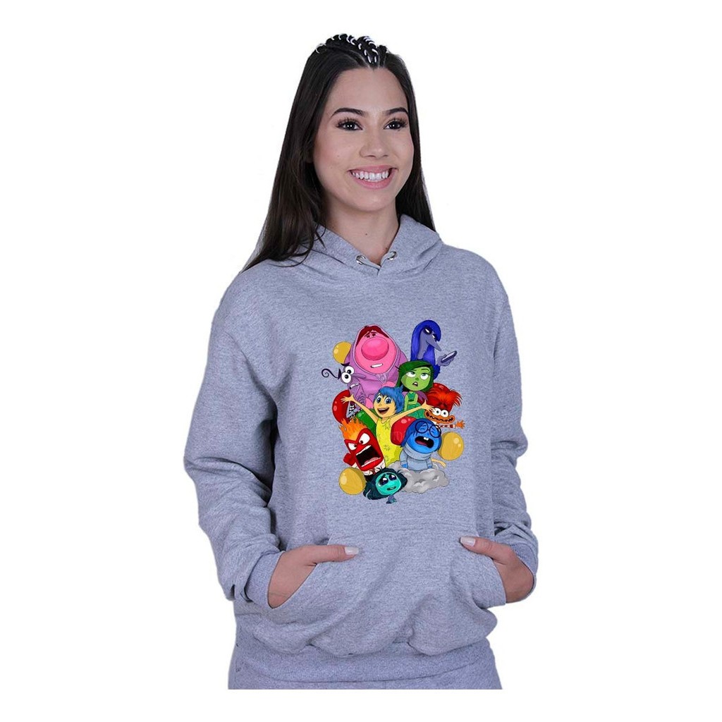 Moletom Blusa De Frio Divertidamente Confortável Tamanhos Infantil