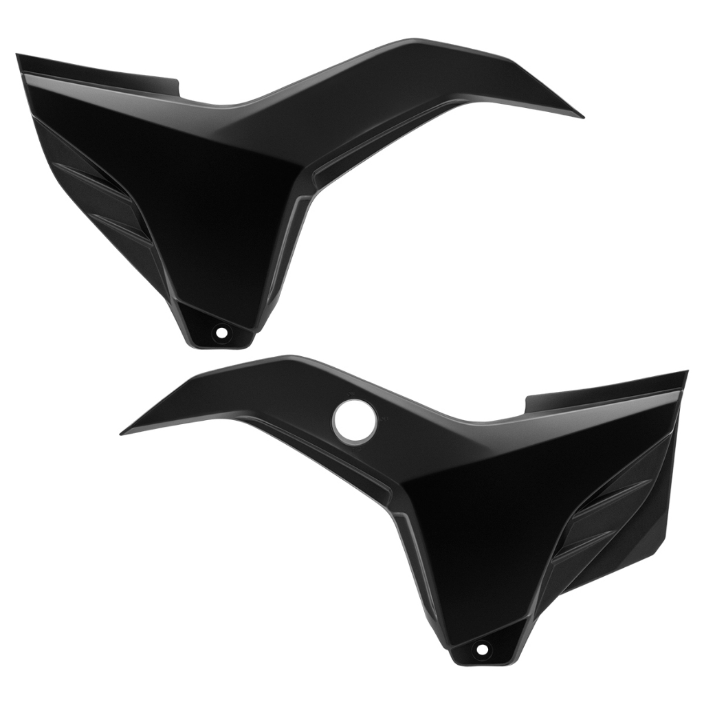 Peça de Moto Tampa Lateral da Honda Fan 125 Es Esd 2014 2015 Preto Pro Tork