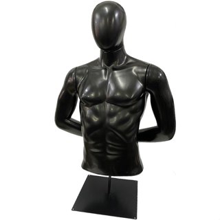 Manequim Busto Com Cabeça, Braço e base, Manequim Masculino em Oferta na Shopee