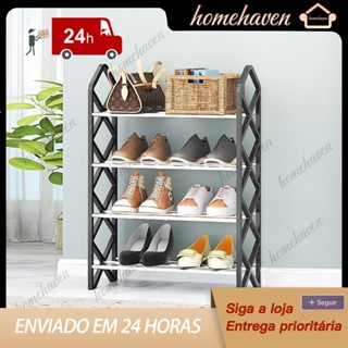 Sapateira Porta Sapato Premium Desmontavel Organizador Multiuso 8 Pares / 4 Andares em Oferta na Shopee