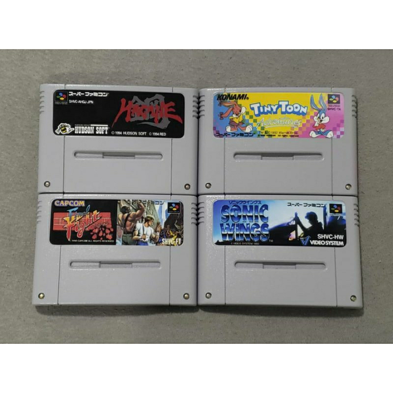 Hagane + Tiny Toon Adventure + Final Fight + Sonic wings P/ Super Famicom Aproveite!☆