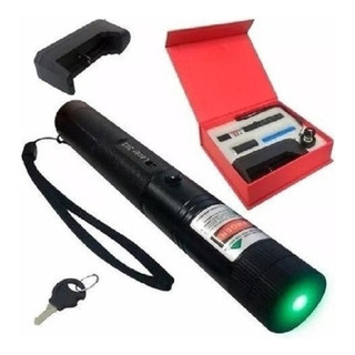 Caneta Laser Pointer Ultra Forte Alcance 50km - Verde 303 Festa Apresentação Palestra Promoção