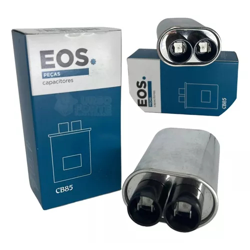 Capacitor Alta Tensão Microondas 0,85uf - 2100v Microondas Terminal Fino Bivolt