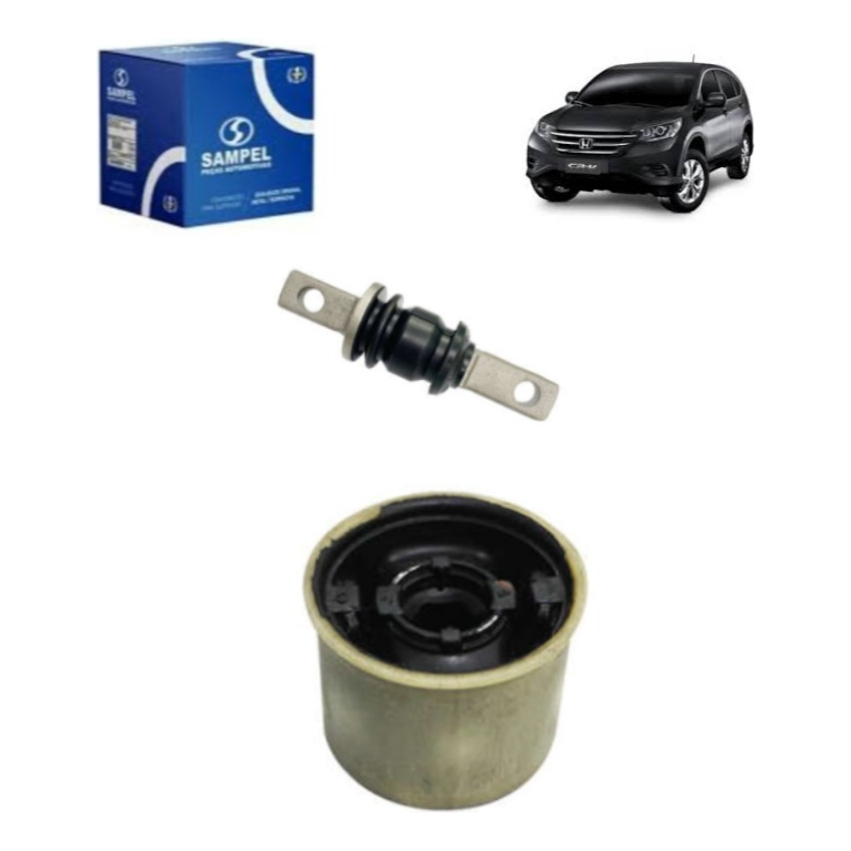 2 Buchas da Bandeja Dianteira Honda Cr-v Crv 2013 2014 2015 2016 Sampel