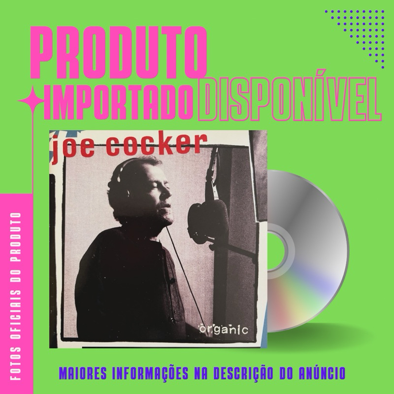 CD IMPORTADO JOE COCKER - ORGANIC